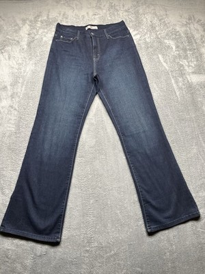 Levi s 512 Bootcut Jeans Women s Size 12M Color Dark Wash Blue 