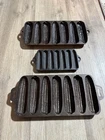 Wagner Ware Vintage Cornbread Cast-Iron Molds