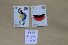 TIMBRES DE FRANCE  ANNÉE 2004 TIMBRE NEUF ** n° 3657 ET 3656  ENTENTE CORDIALE