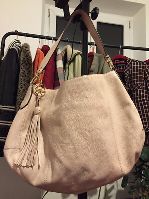 Michael Kors Tasche, Tragetasche, Bodycross, Damen Tasche Beige  