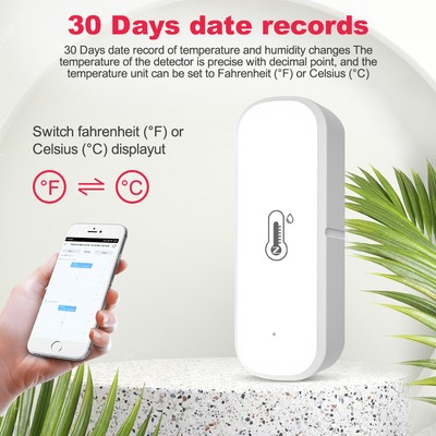 Tuya Smart Zigbee Temperature Humidity Sensor