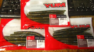 Yum ''5 dinger'', 3 pks, 24 ct, 5'', gp sparkle, free shipping