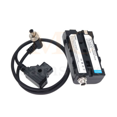 DTAP to DC2.5 NP-F550/F570/970 Power Coupler DC Virtual Wireless Battery SmallHD