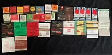 (26) Vintage RARE Match Books Random Big Name People And Companies!!