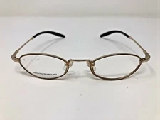 Easy Twist Eyeglasses Frames ET721 10 Gold Black  42-18-125 Full Rim KQ87