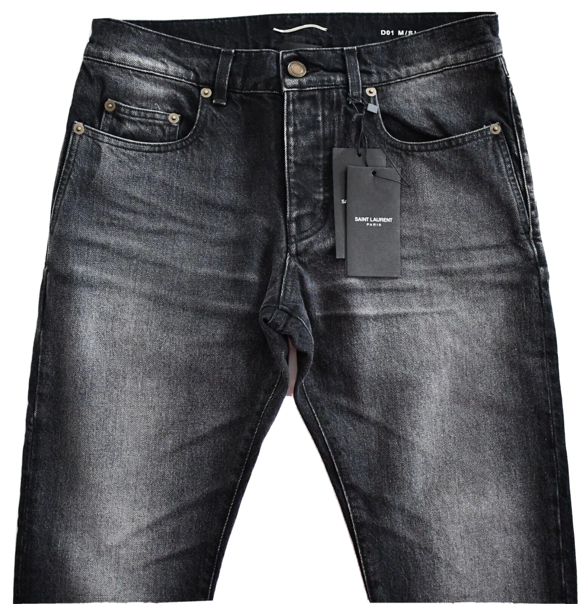 Джинсы мужские Saint Laurent Denim Slim - огромный выбор по лучшим