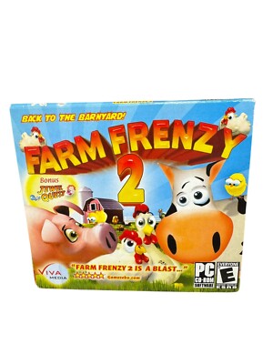 Farm Frenzy 2/Back To The Barnyard Game Farm Animals Video Game PC