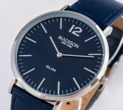 Konvolut 2 Herrenuhren MADISON NEW YORK SLIM. NEU. M37+M48