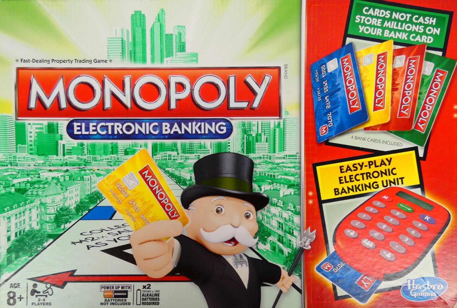 Monopoly Electronic Banking by Hasbro 2013 Edition - (8yrs+) ~  Complete