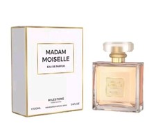  MILESTONE MADAM MOISELLE 100MLS EDP SPRAY NEW BOXED SEALED FREE P&P (COCO)