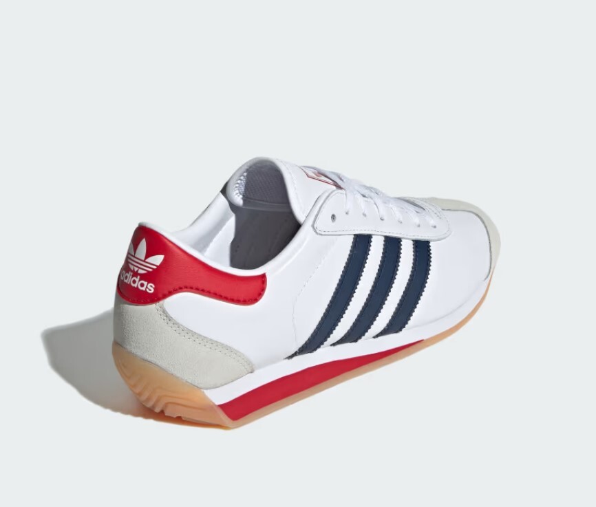 ★★Adairs★★ Country II White Black Red IG4546 adidas Originals COUNTRY II OG GUM MEN'S SHOES IG4546 Cloud