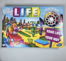 The Game of Life Board Game Hasbro Family Fun Ages 8 plus Complete 6 Peg Colors