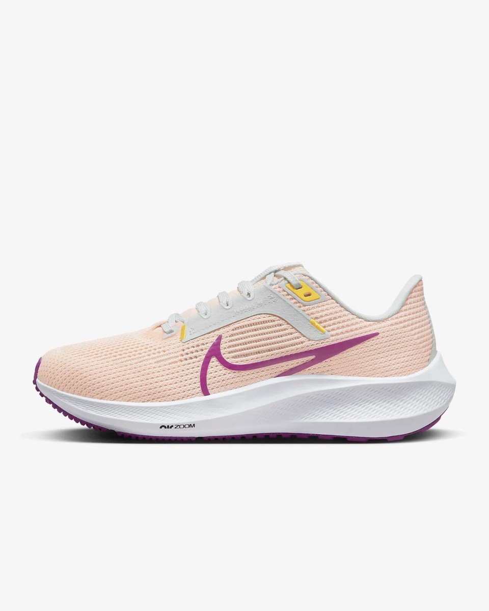 Nike Air Zoom Pegasus 40 Women's Running Shoes Guava/Purple DV3854