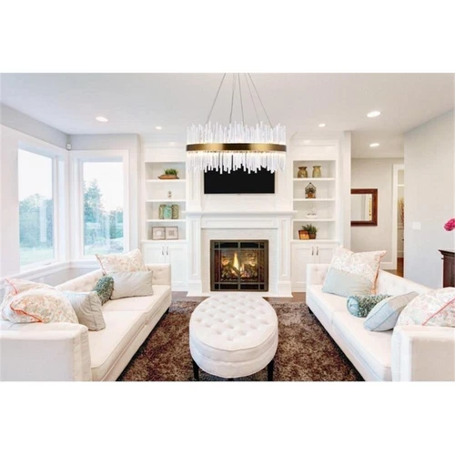 Elegant Lighting Dallas 18-Light Crystal & Metal Chandelier in Gold - Picture 8 of 9