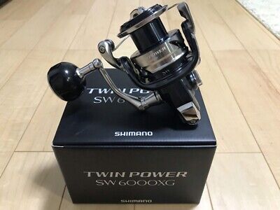 Shimano 21 TWIN POWER SW 6000XG 6.2 Spinning Reel Brand New 