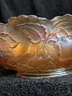 Dugan Marigold Carnival Peach And Pear  12 1/4 inch  Banana Boat  c.1920's — photo 9