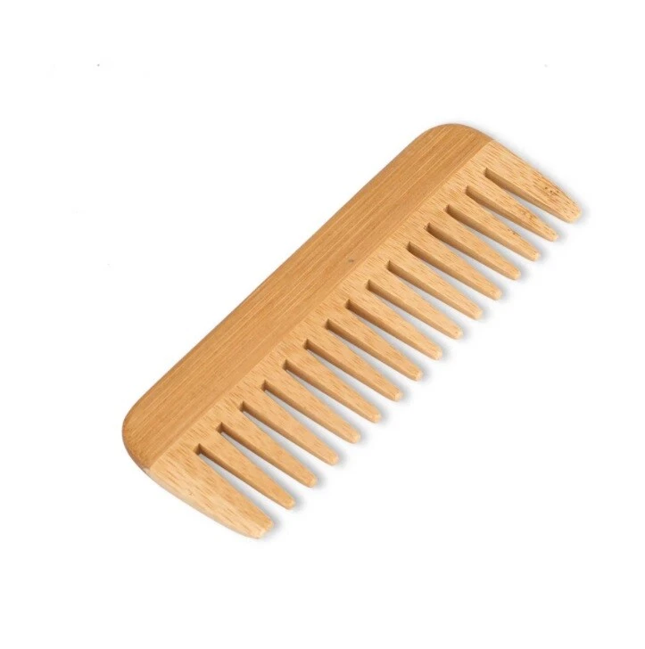 Customized LOGO-Bamboo Beard Combs Hair Comb for Men & Women Hair Care Brush - Image 3 of 4