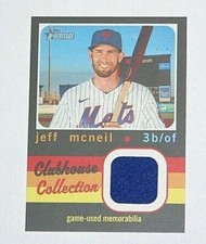 2020 Heritage High Clubhouse Collection Relics - Pick From Drop Menu