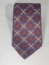 ROBERT TALBOTT Horner & Harrison Clothiers Men's 100% Silk Tie Made in USA
