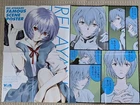 Evangelion Famous Scene Poster Rei Ayanami Mint