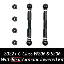 For Mercedes Benz C Class W206 S206 AMG REAR AIR SUSPENSION LOWERING KIT LINKS