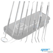 Dental Teeth Whitening Kit Dentist Tooth Plaque Calculus Tartar Remover Tool Set