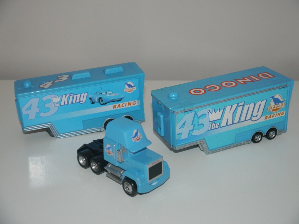 Disney Pixar Cars Dinoco King #43 Hauler Transporter & 2 Different