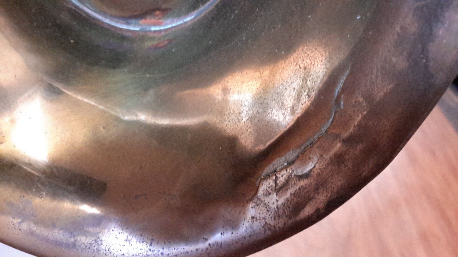 EARLY BRASS KLAXON AUTOMOBILE HORN MODEL 20 MODEL T FORD ROLLS ROYCE 6 VOLT