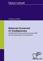 Balanced Scorecard Im Kreditgewerbe Wolfgang Weber