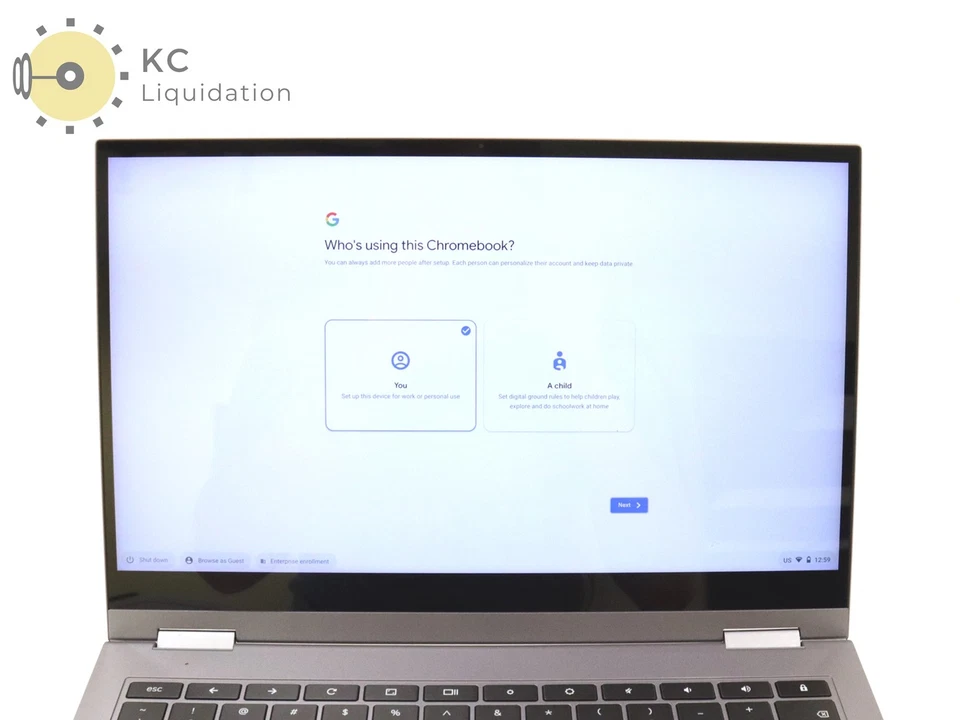 Samsung Galaxy Chromebook 2 XE530QDA 13,3" Touch Celeron 5205U 4GB RAM 64GB eMMC - Imagem 2 de 4