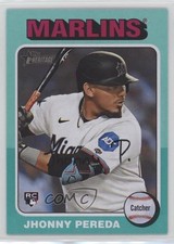 2024 Topps Heritage High Number SP Aqua Border Jhonny Pereda #719 1dv4