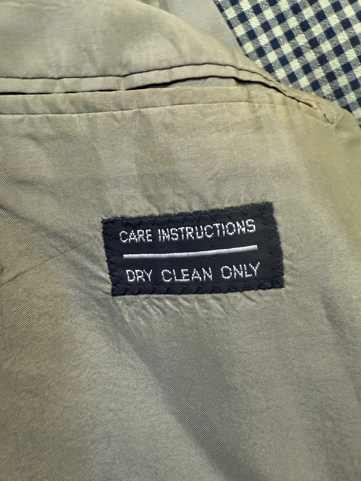 Valentino Couture Hombres Guinga Diseñador Italiano Blazer Chaqueta Abrigo Deportivo Raro Años 90 Foto 4 de 4