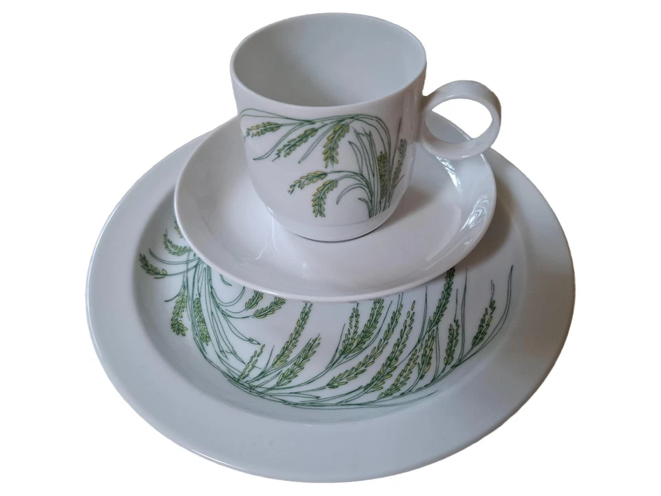 Rosenthal Service Café 3 Pièces Porcelaine Blanc Classique - Photo 1/4