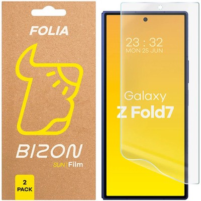 2x Matte Schutzfolie für Galaxy Z Fold7 Bizon Displayschutzfolie Folie Film