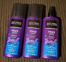 3 John Frieda Frizz Ease Dream Curls Daily Styling Spray 6.7oz   1 No Cap