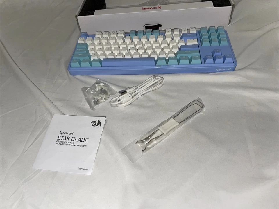 Redragon K707 Gasket TKL Mechanical Keyboard 87-Key RGB Hot-Swappable Wired - Image 4 of 4