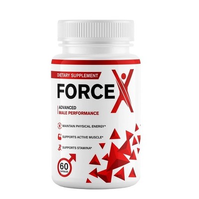 Force X Capsules for Men Forcex Advanced Male Enhancement Support Formula 60ct