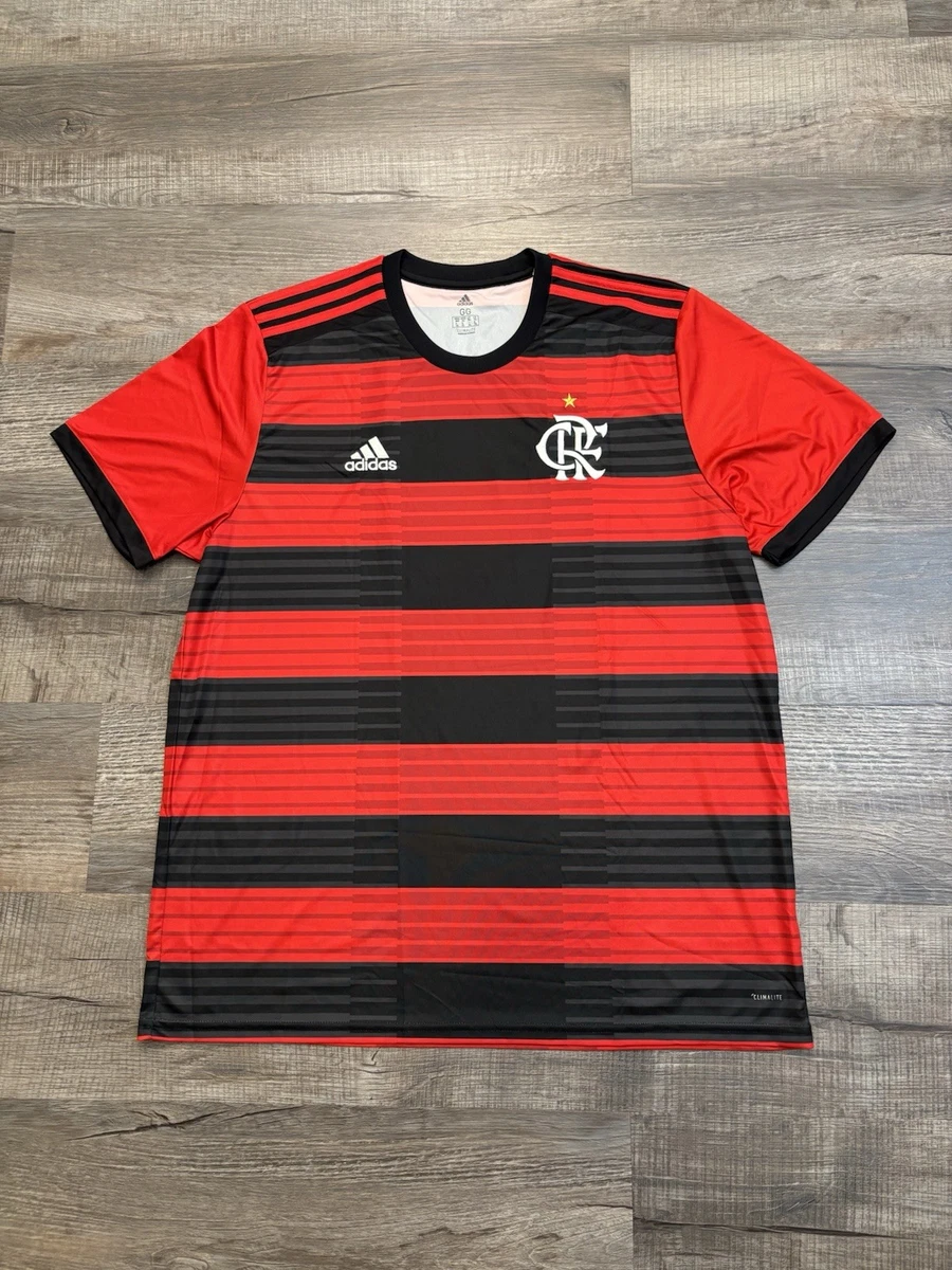 Flamengo Multi-Color International Club Soccer Fan Jerseys for