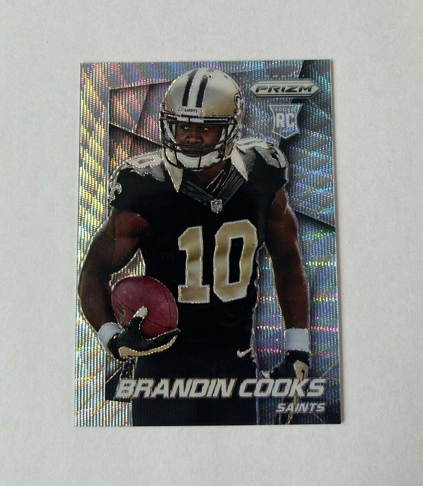 2014 Panini Prizm - Brandin Cooks #236 Light Blue Wave Prizm /99 (RC)