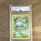 Wizards of the Coast 2000 Pokemon Base Set 2 Venusaur Holo 18/130 PSA 6
