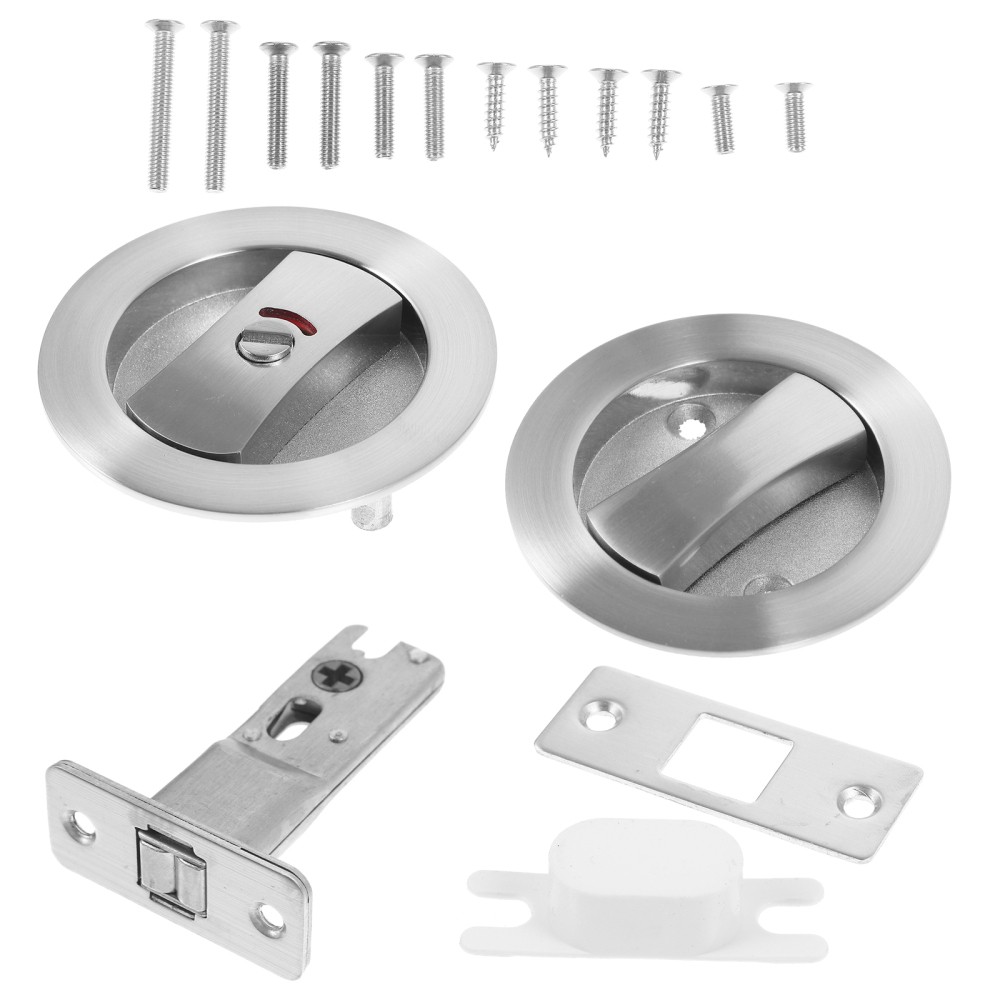 Sliding Pocket Door Lock Handle Privacy Knob for Closet Hardware  