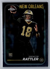 Spencer Rattler 2024 Topps Chrome Rookie 213 RC