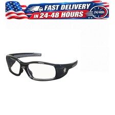 MCR Safety SR110 Swagger Safety Glasses Clear Lens Scratch Resistant