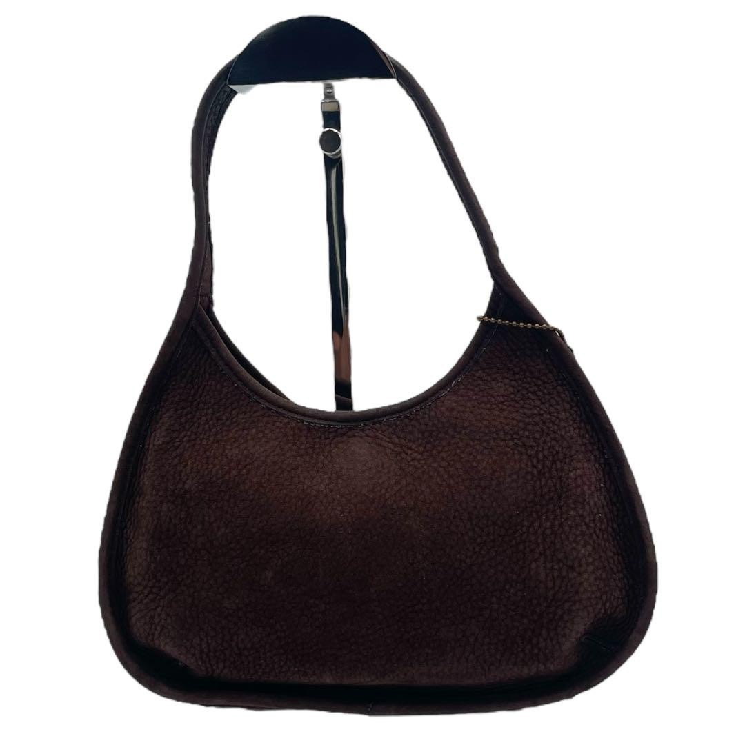 Extremely Rare Nubuck Old COACH 4399 Ergo Hobo Shoulder Bag Brown