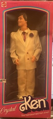 Crystal Ken - Barbie Doll - The Handsomest Ken Ever! 1983 Mattel
