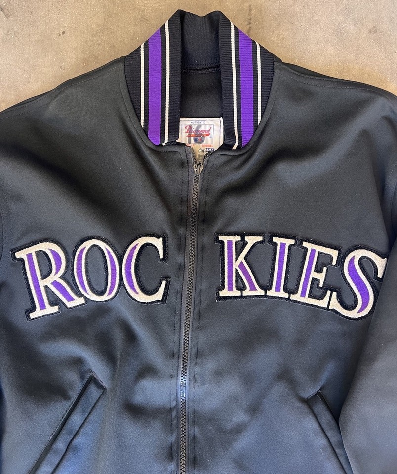 Veste De Départ Vintage Colorado Rockies, Starter, Taille L, Rare Et Rétro