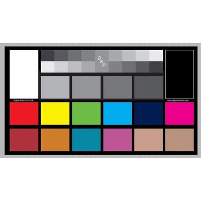 DGK Color Tools Digital Kolor Pro 16:9 Large 14 x 7.88'' (35.56 x 20cm), Clear 