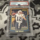 Bowman 2000 Tom Brady #236 Rookie PSA 7 New England Patriots Football Card