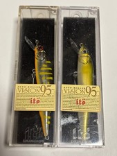 Megabass Vision 95 Yellow Coach Dog and Kishu Ayu Lure Set Japan Import Lure