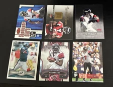Michael Vick 6 Card Lot W/ Inserts Falcons Eagles
